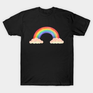 Cute Watercolor Rainbow T-Shirt